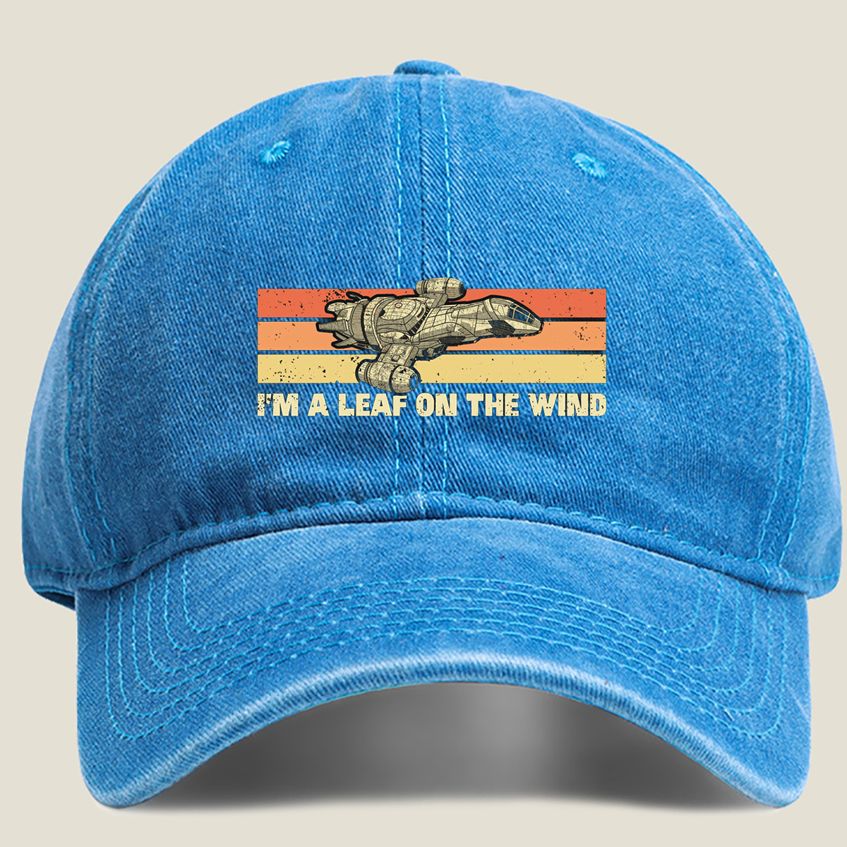 Firefly - I'm a Leaf on the Wind - Washed Denim - Baseball Cap