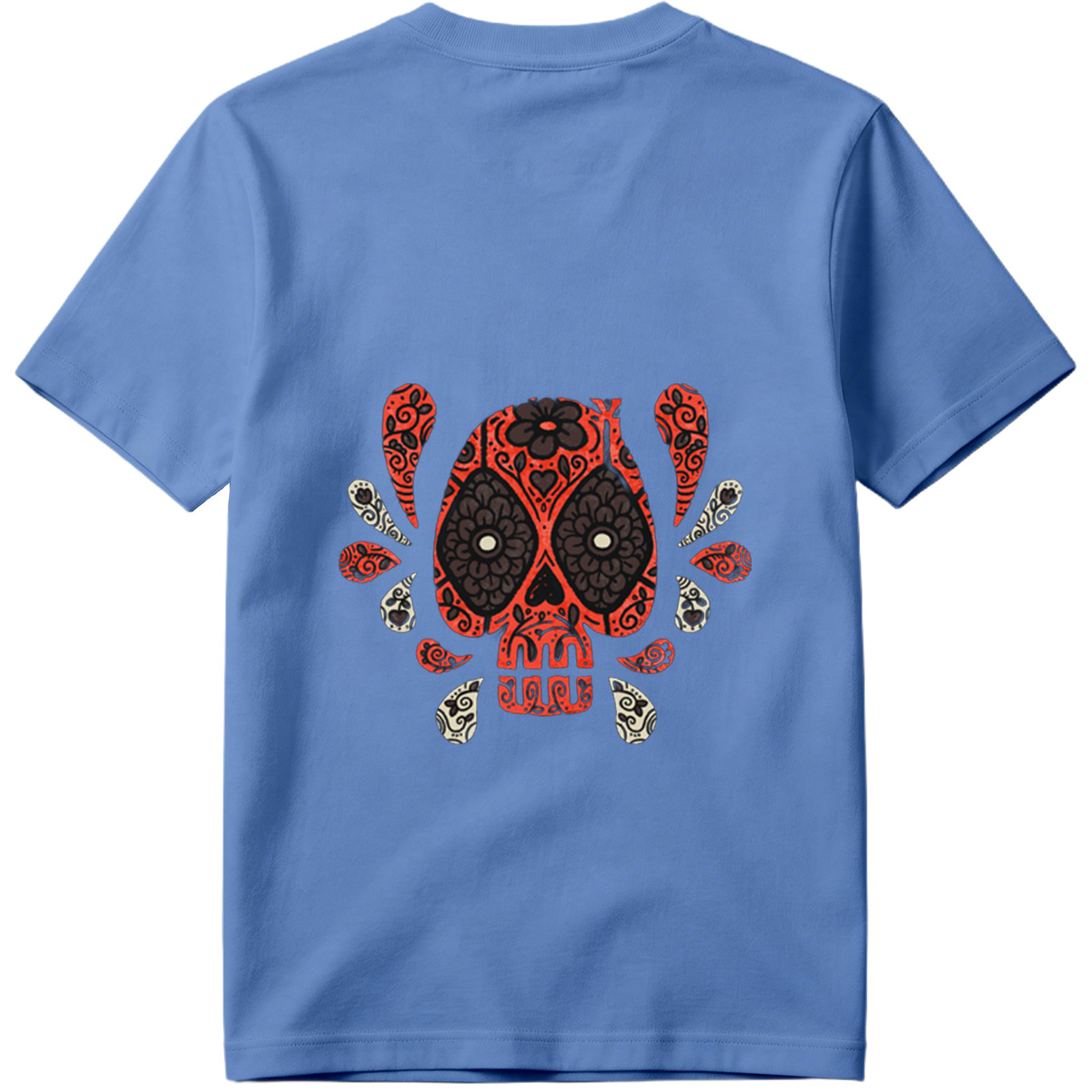Day of the Dead Sugar Skull Design - Tee
