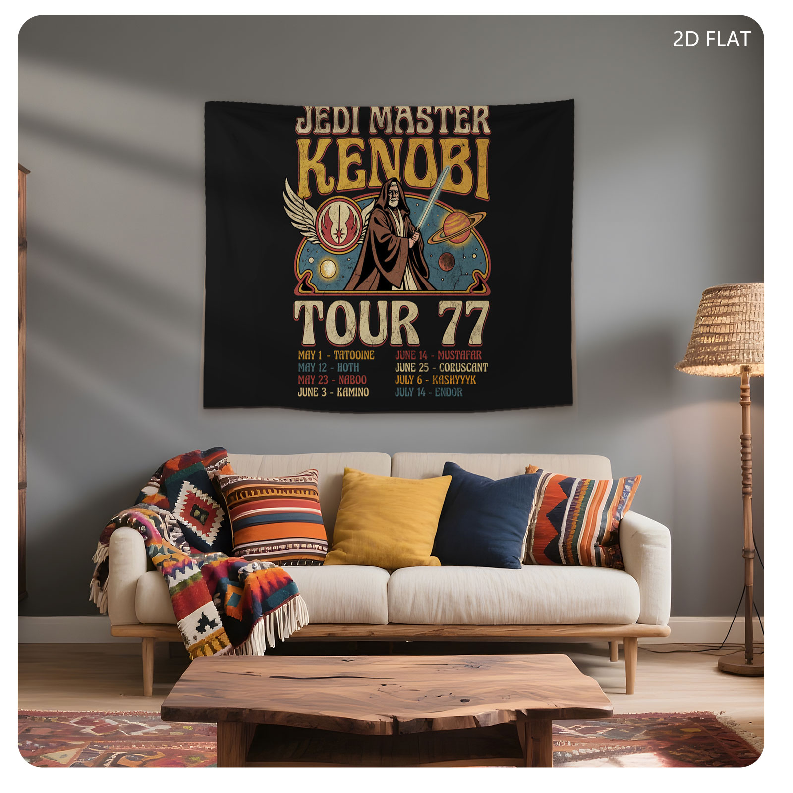 Jedi Master Kenobi Tour 77: Star Wars Character Concert Series - Tapestry