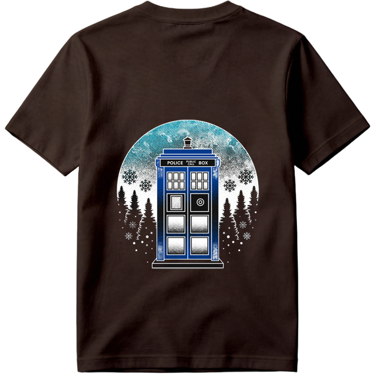 TARDIS in Winter Wonderland - Tee