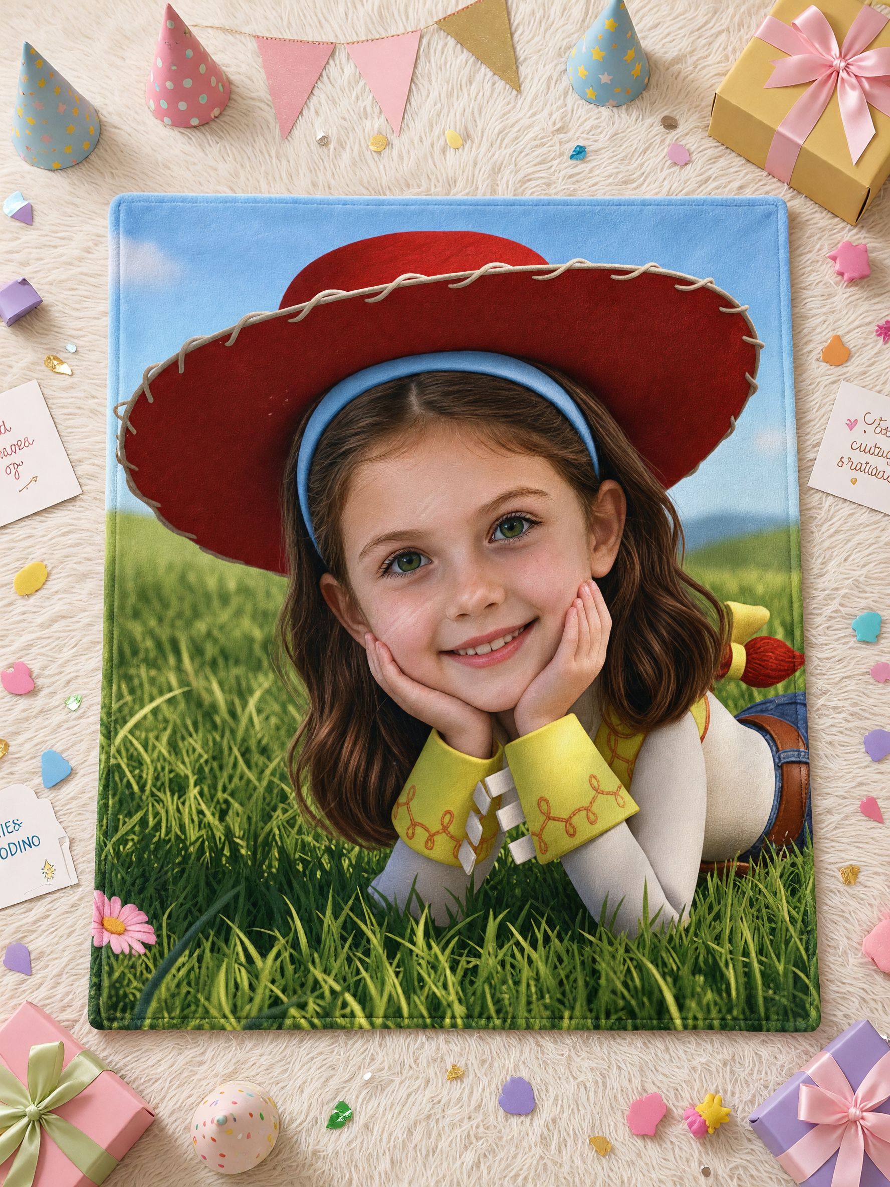 Custom Photo Face Blanket Personalized Flannel Fleece Throw, Ultra Soft Picture Keepsake Blanket, Ideal Cozy Gift