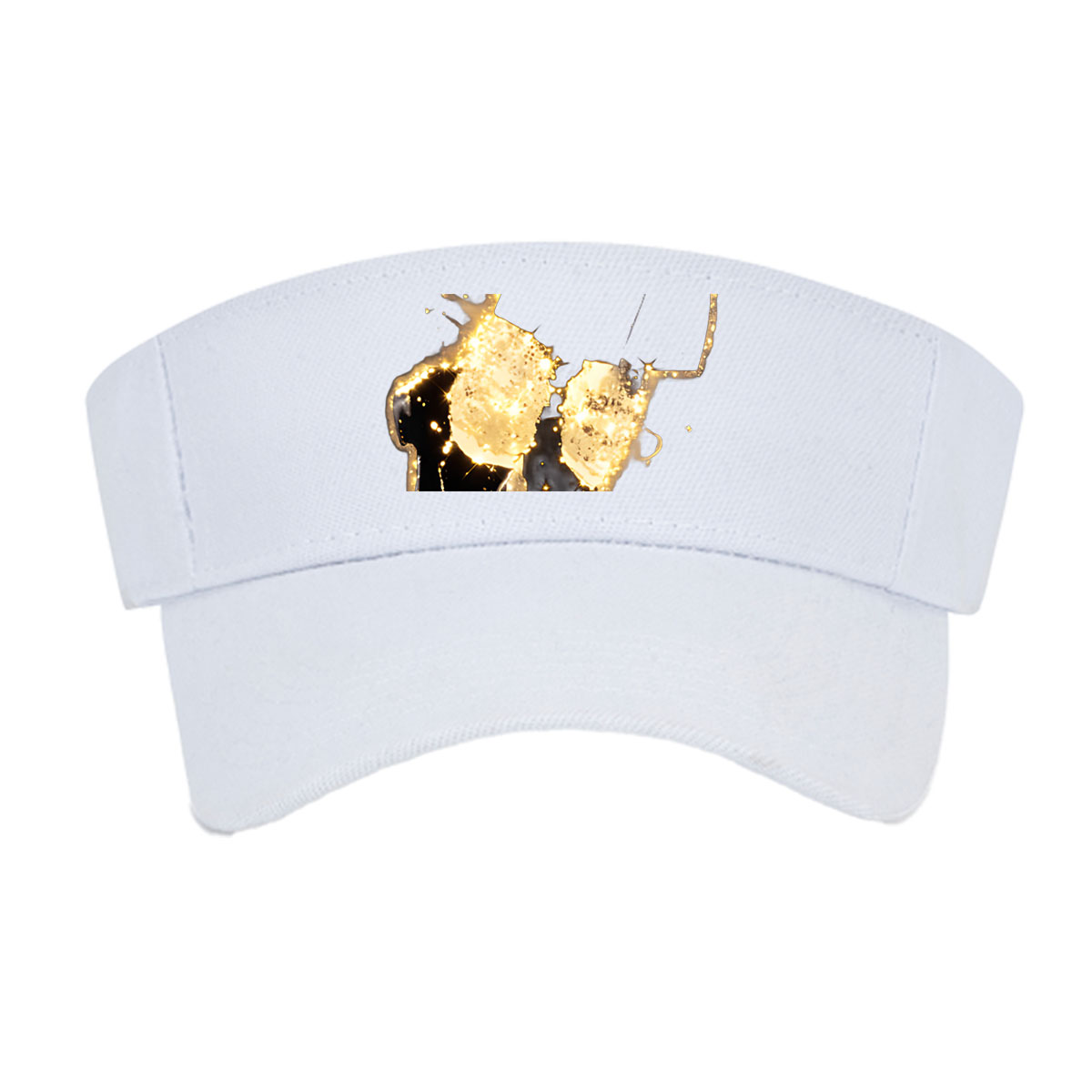 Michael Jackson: Iconic Dance Pose with Glittering Effects -  Visor cap