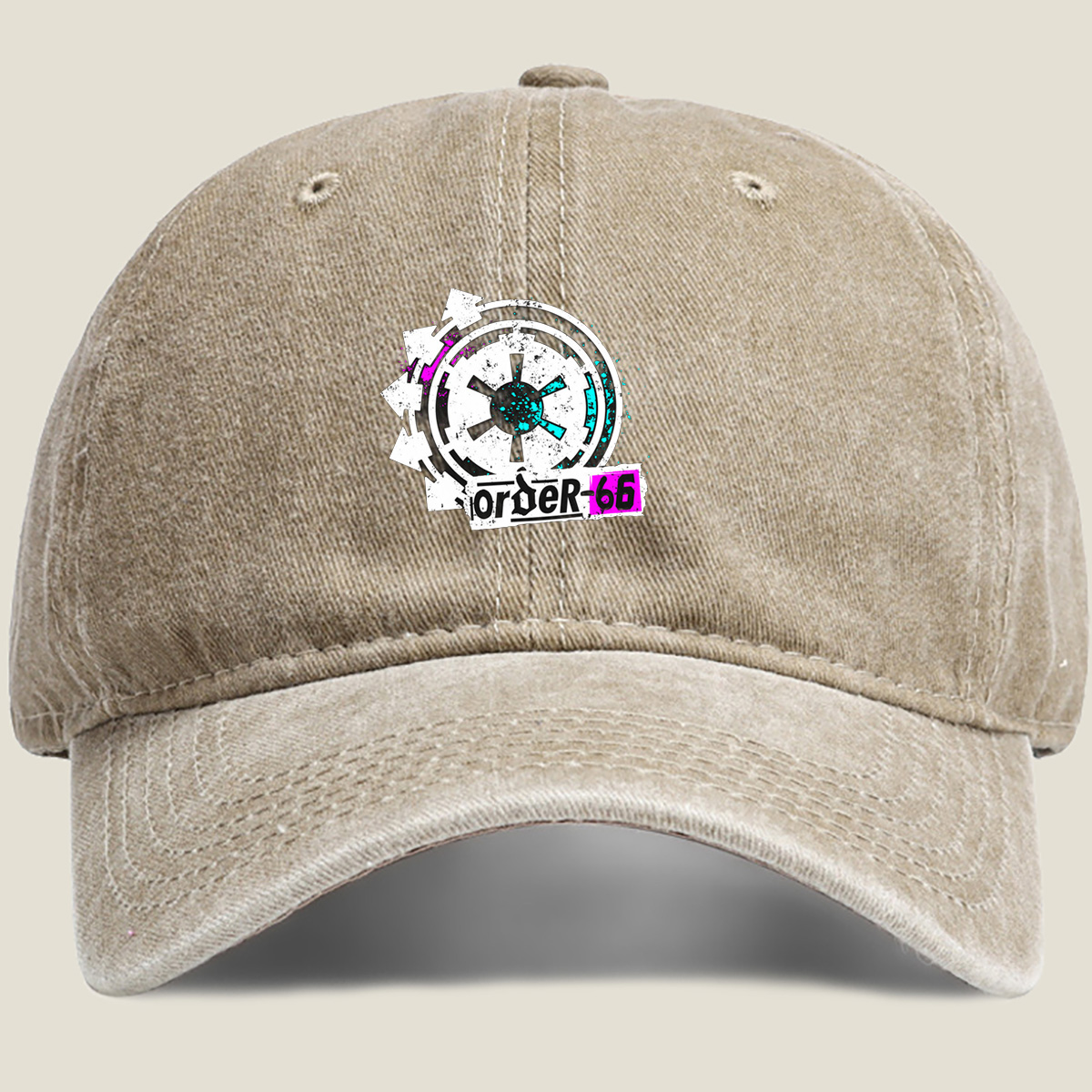 Order-66: Star Wars Clone Trooper Command - Washed Denim - Baseball Cap