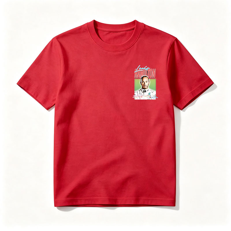 Lewis Hamilton Formula 1 Racing Driver Mercedes-AMG Petronas Team - Tee