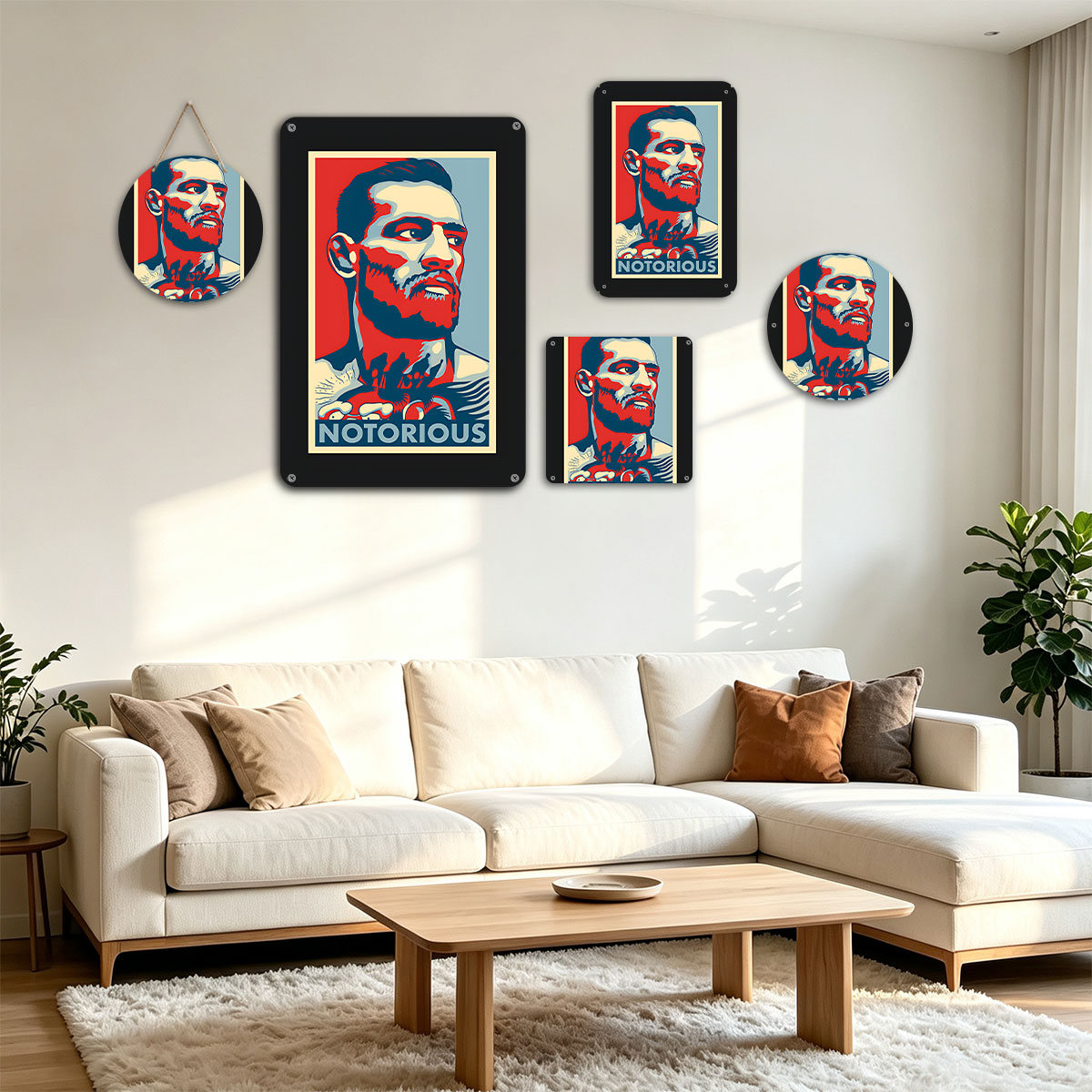 Conor McGregor Notorious UFC Fighter Poster - painting