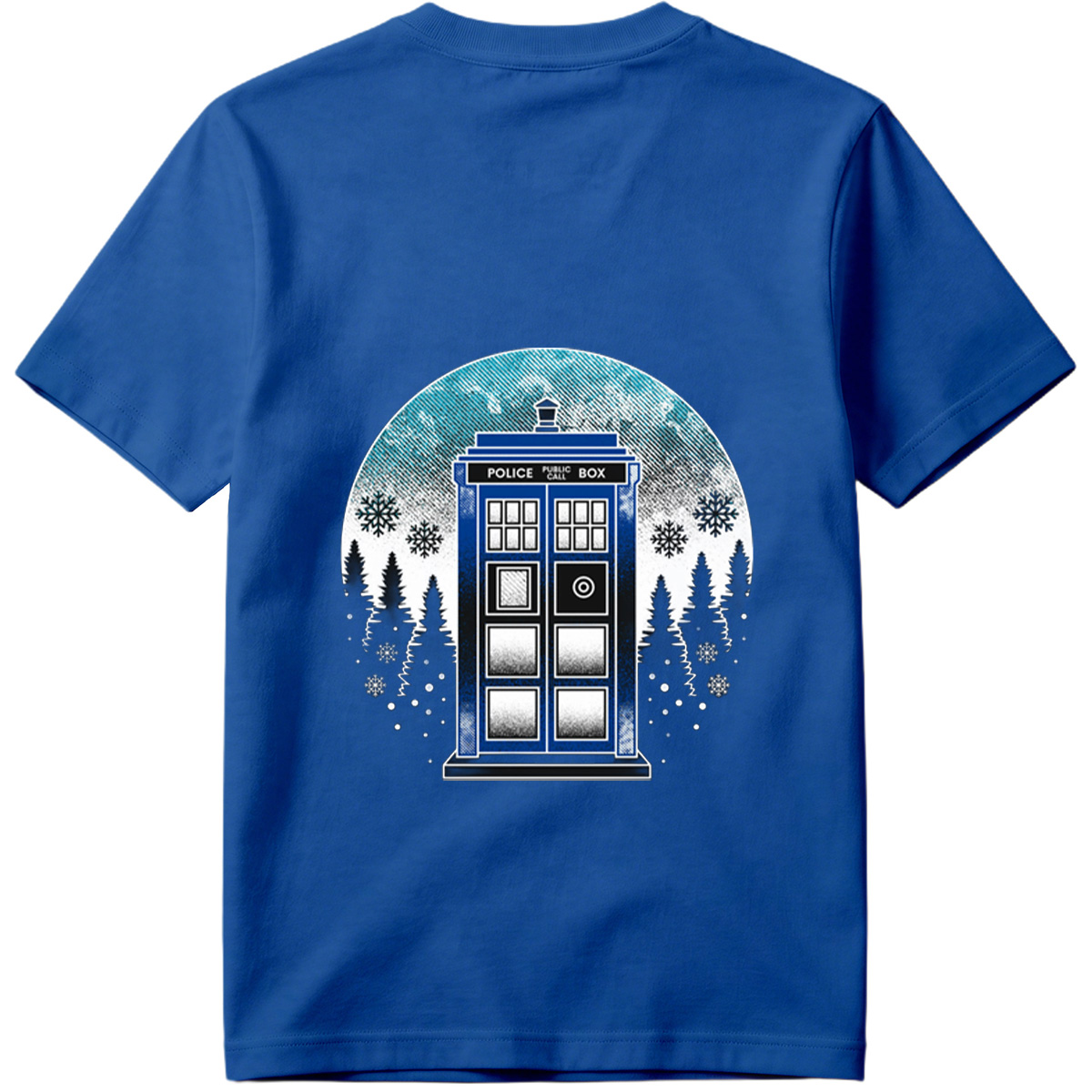 TARDIS in Winter Wonderland - Tee