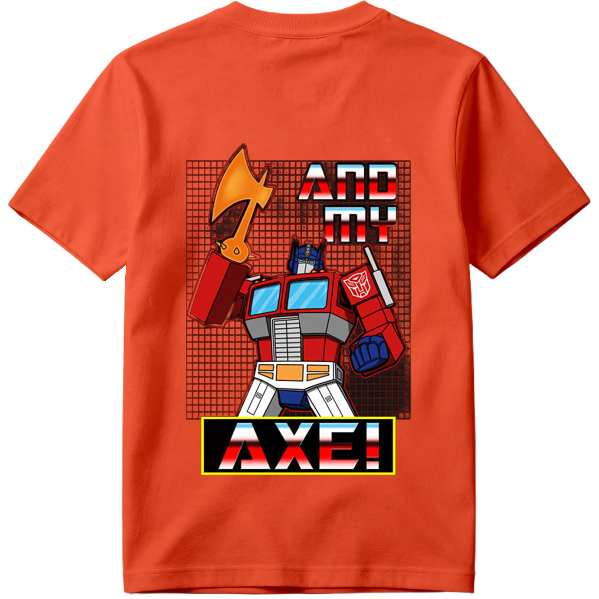 Transformers Optimus Prime Axe! - Tee