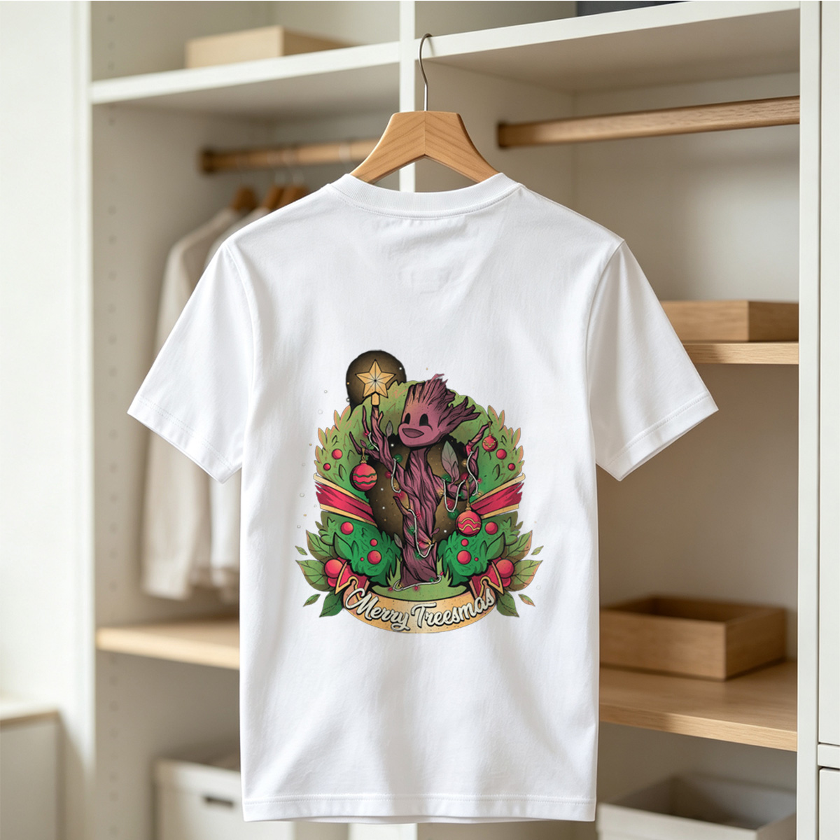 Guardians of the Galaxy: Groot Merry Treesmas - Tee