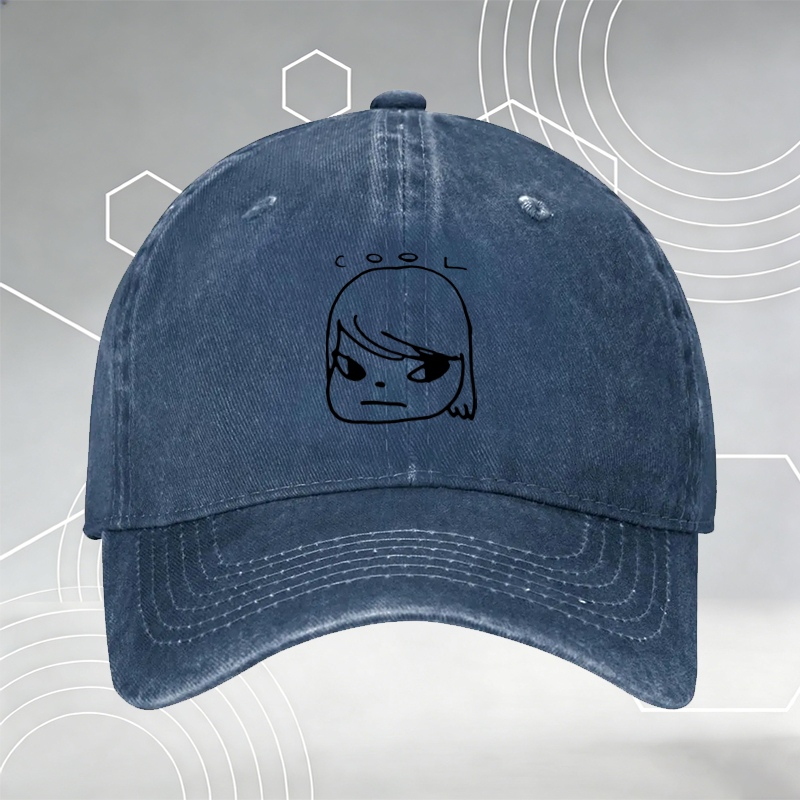 New Baseball Cap with Cute Axolotl and Cat Print - Unisex Adjustable Hat for Casual Outdoor Wear, Perfect for Animal Lovers and Kids & Adults