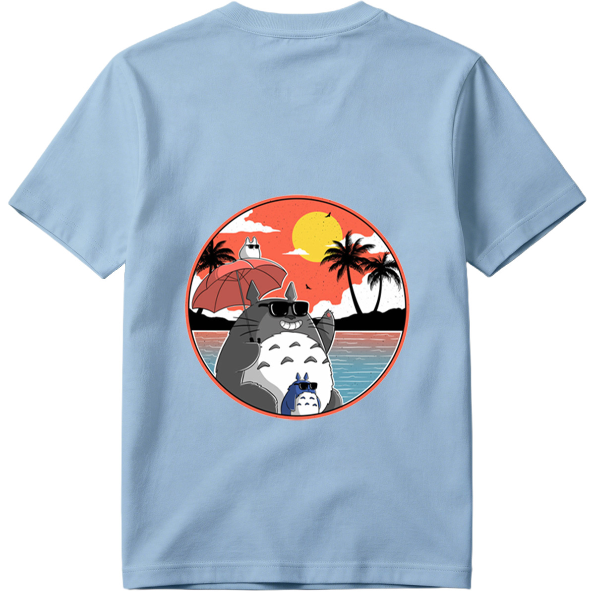 Totoro Beach Sunset - Tee