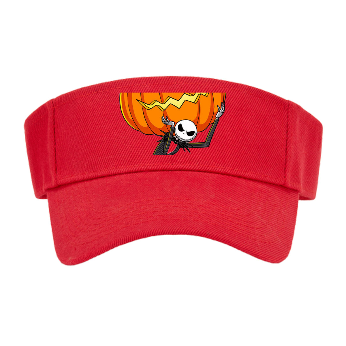 Jack Skellington Holding a Giant Jack-o'-Lantern -  Visor cap