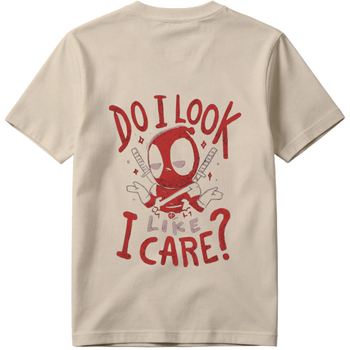 Deadpool: Do I Look Like I Care? - Tee