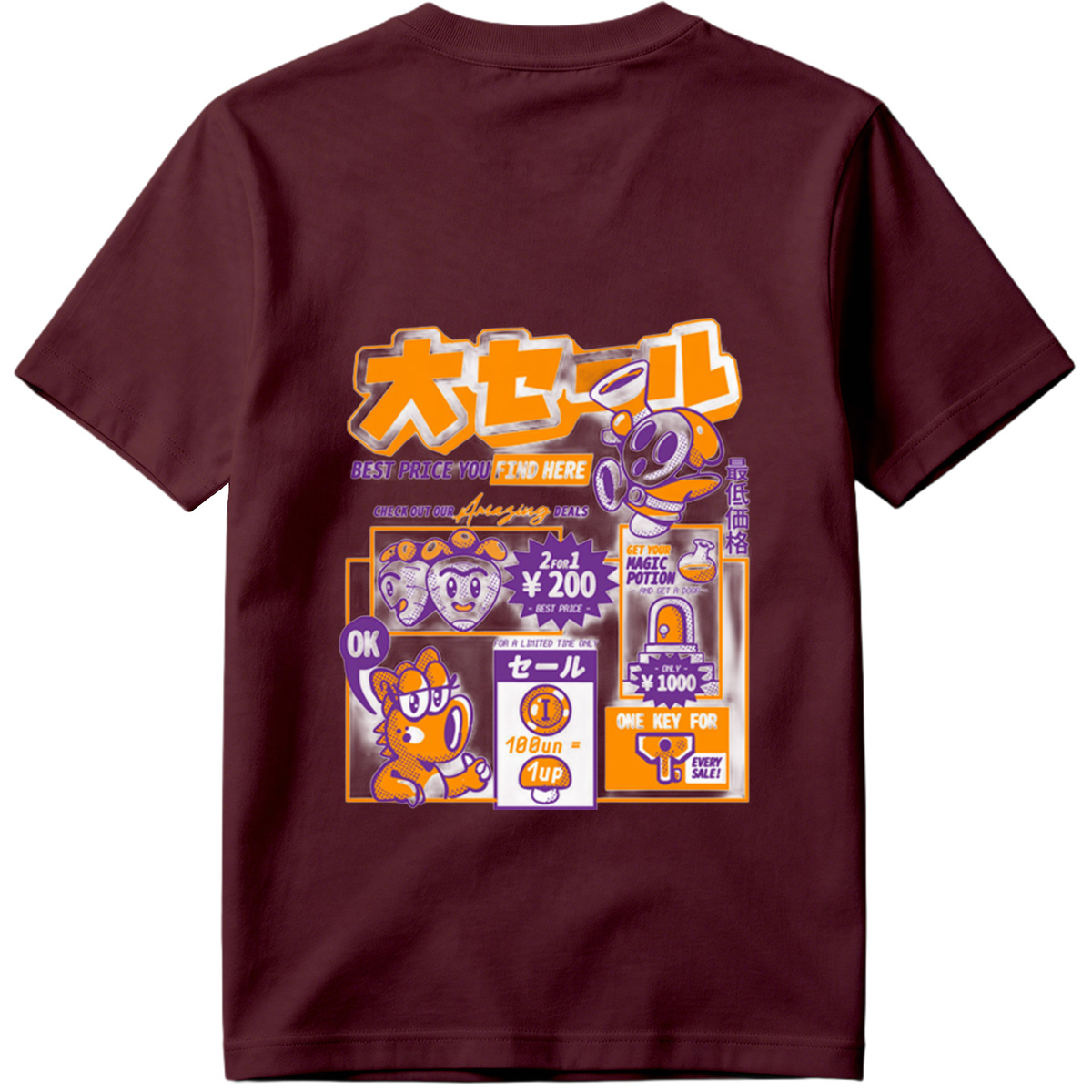 Kirby and King Dedede Big Sale Adventure - Tee