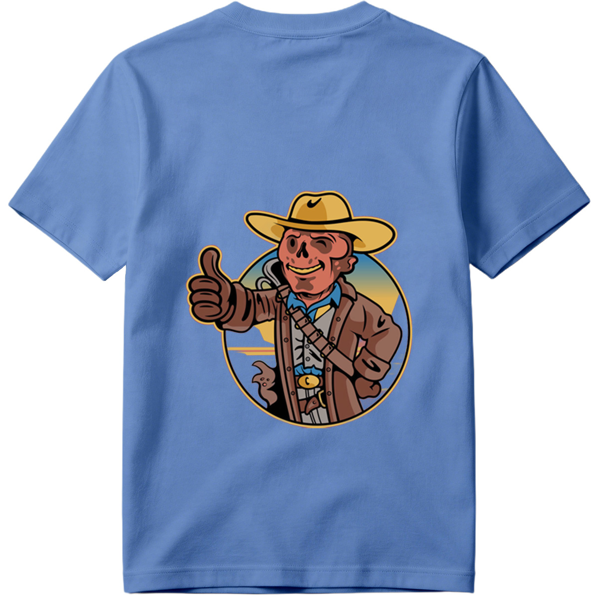Cowboy Skeleton Thumbs Up - Tee