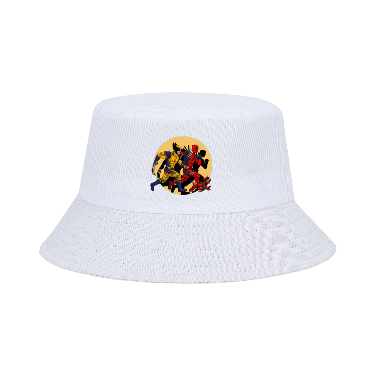 Wolverine and Deadpool with Dogpool - Fisherman's Hat