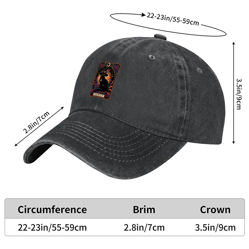 New Baseball Cap with Tarot Card 