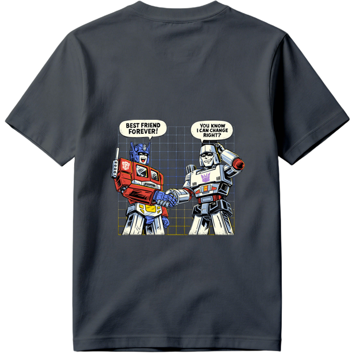 Transformers: Optimus Prime and Megatron Best Friends Forever - Tee