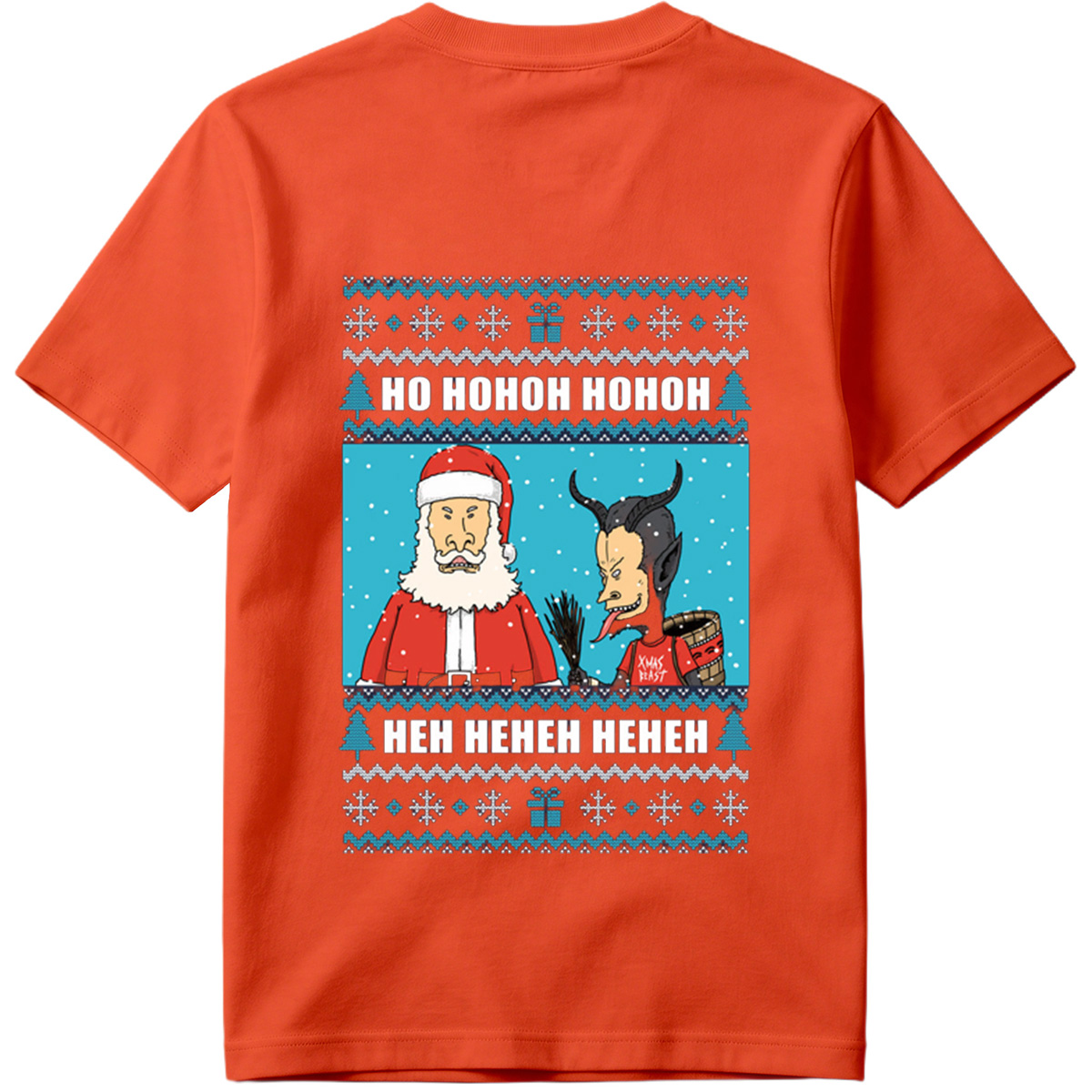 Santa and the Xmas Beast: Ho Ho Ho, Heh Heh Heh - Tee