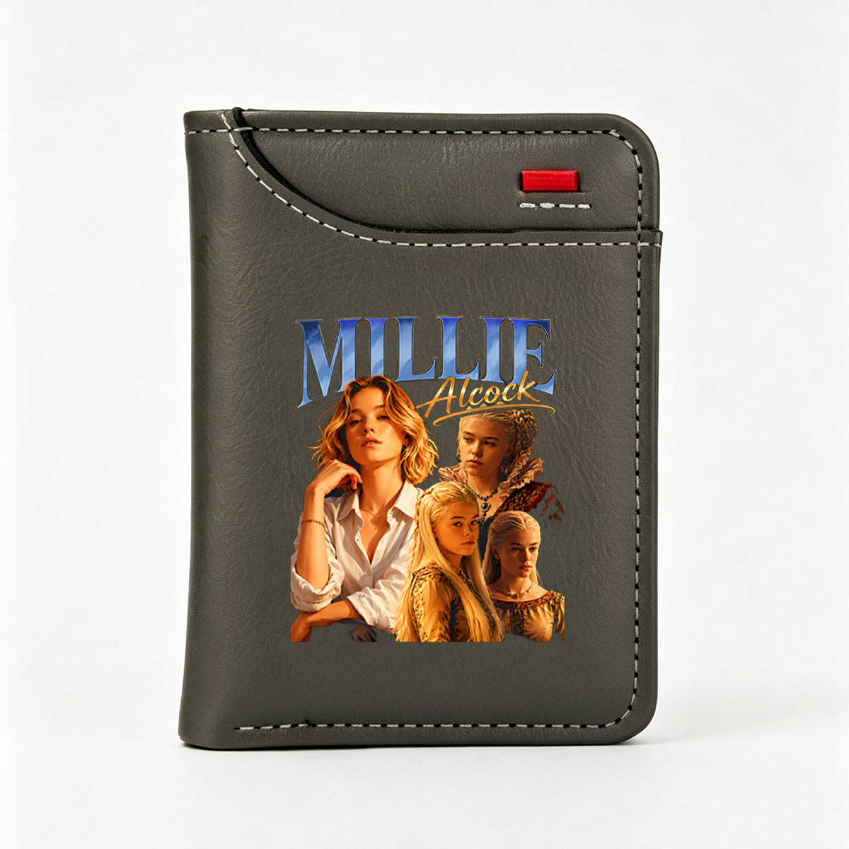 Millie Alcock: From Modern Glamour to Medieval Elegance - Vertical Style Wallet