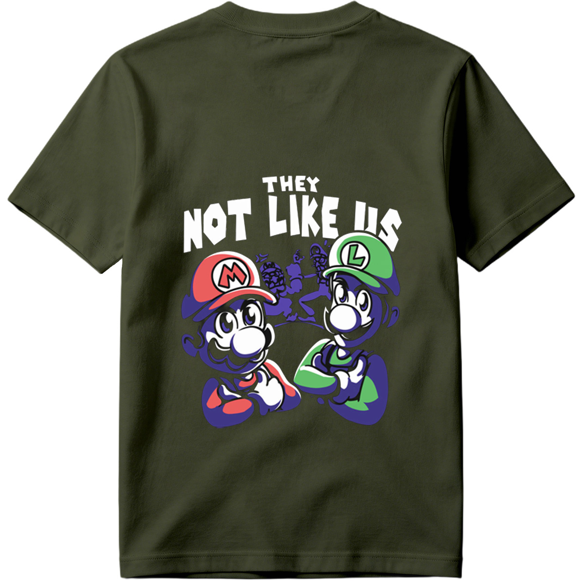 Mario and Luigi: They Not Like Us - Tee