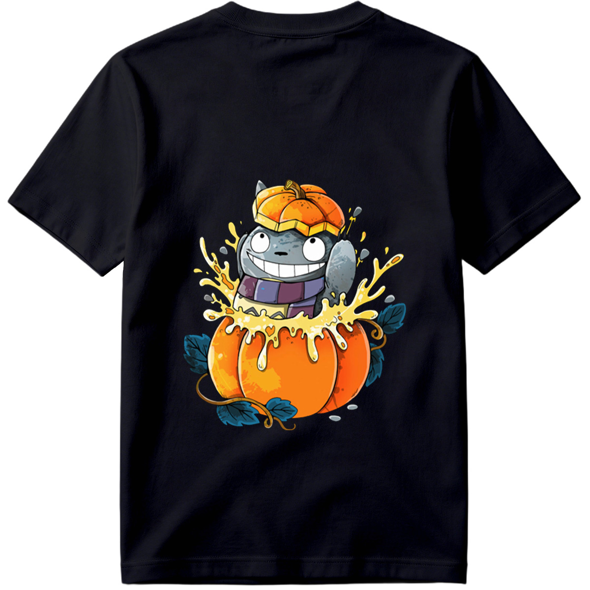 Pumpkin Cat in a Jack-o'-Lantern - Tee