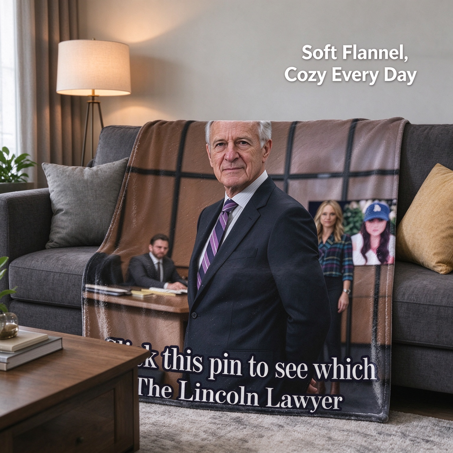 Custom Photo Blanket Personalized Portrait Flannel Throw Ultra Soft Anti-Pilling Fleece Wrap Ideal Cozy Gift