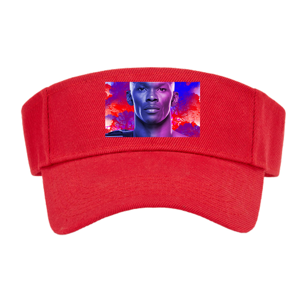 Israel Adesanya Champion UFC Fighter Portrait -  Visor cap