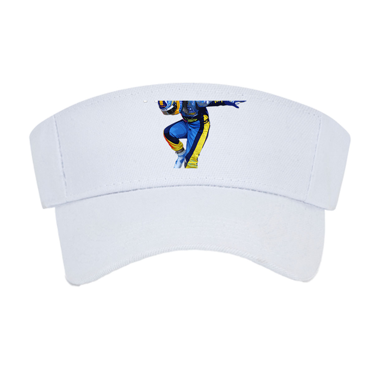 Fernando Alonso in Action: Formula 1 Racing Legend -  Visor cap