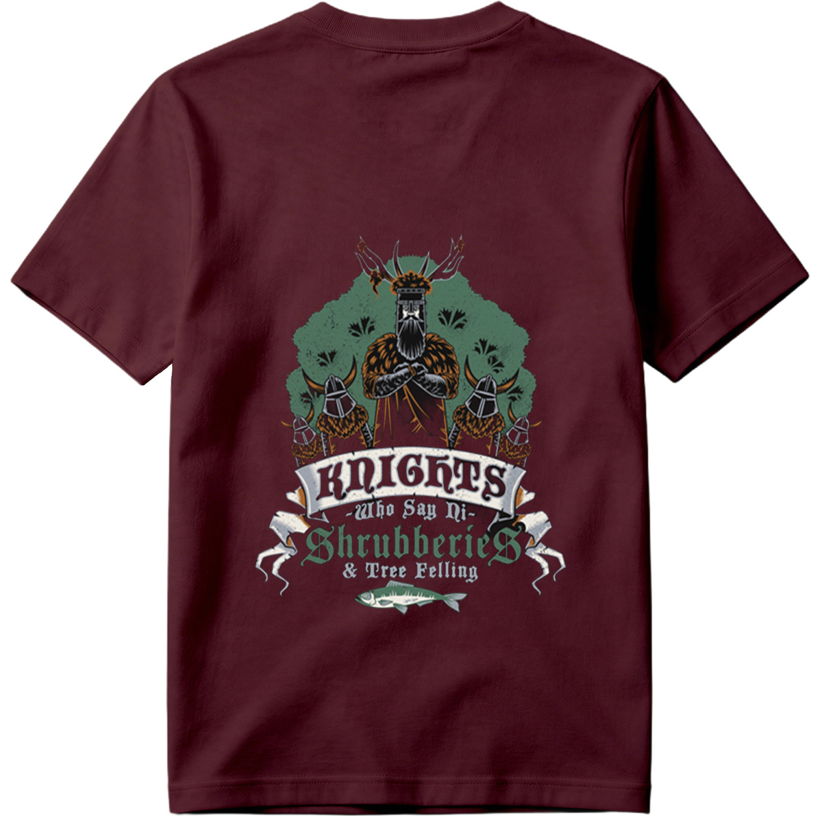 Knights Who Say Ni - Shrubberies & Tree Felling - Tee