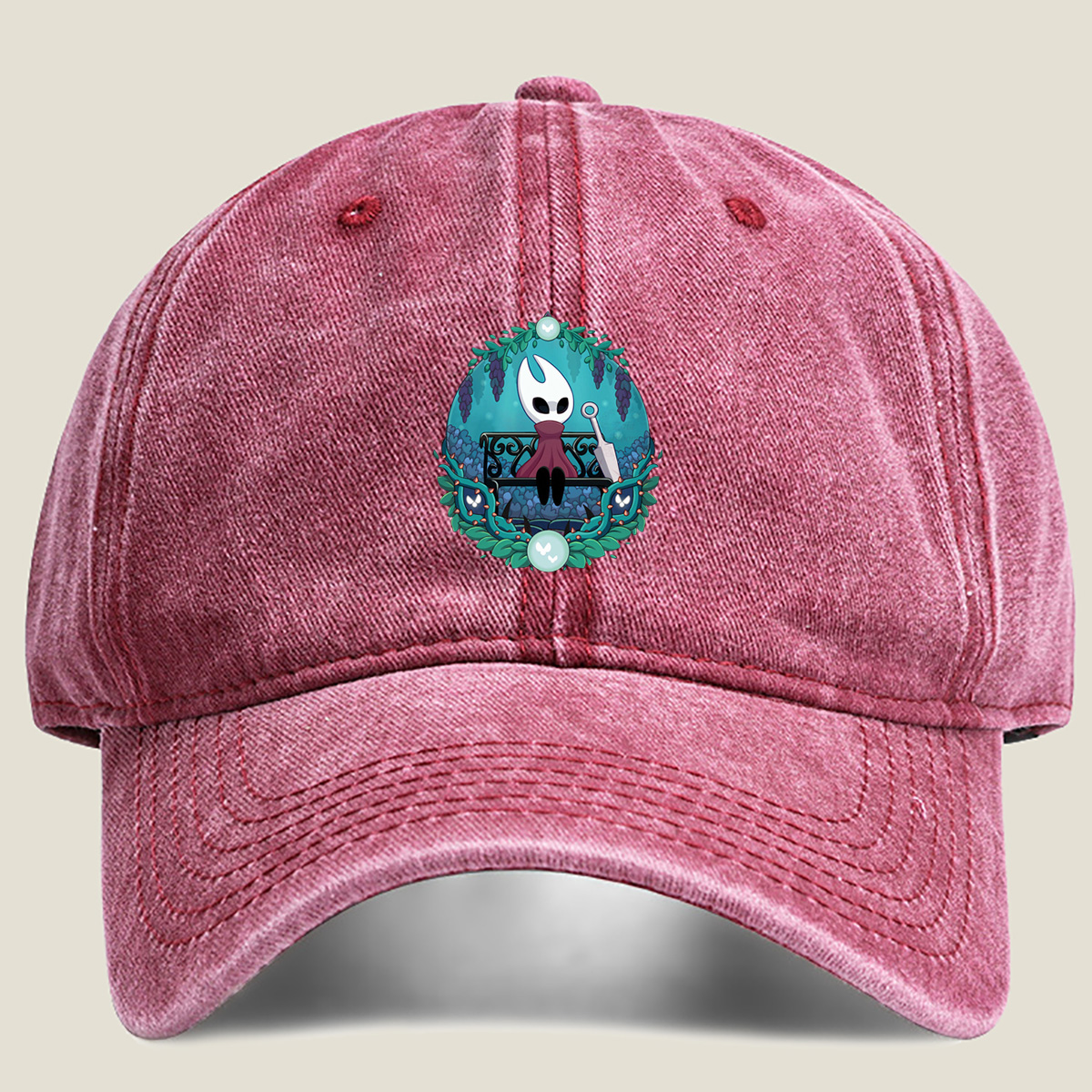 Hollow Knight: The Gardener's Rest - Washed Denim - Baseball Cap