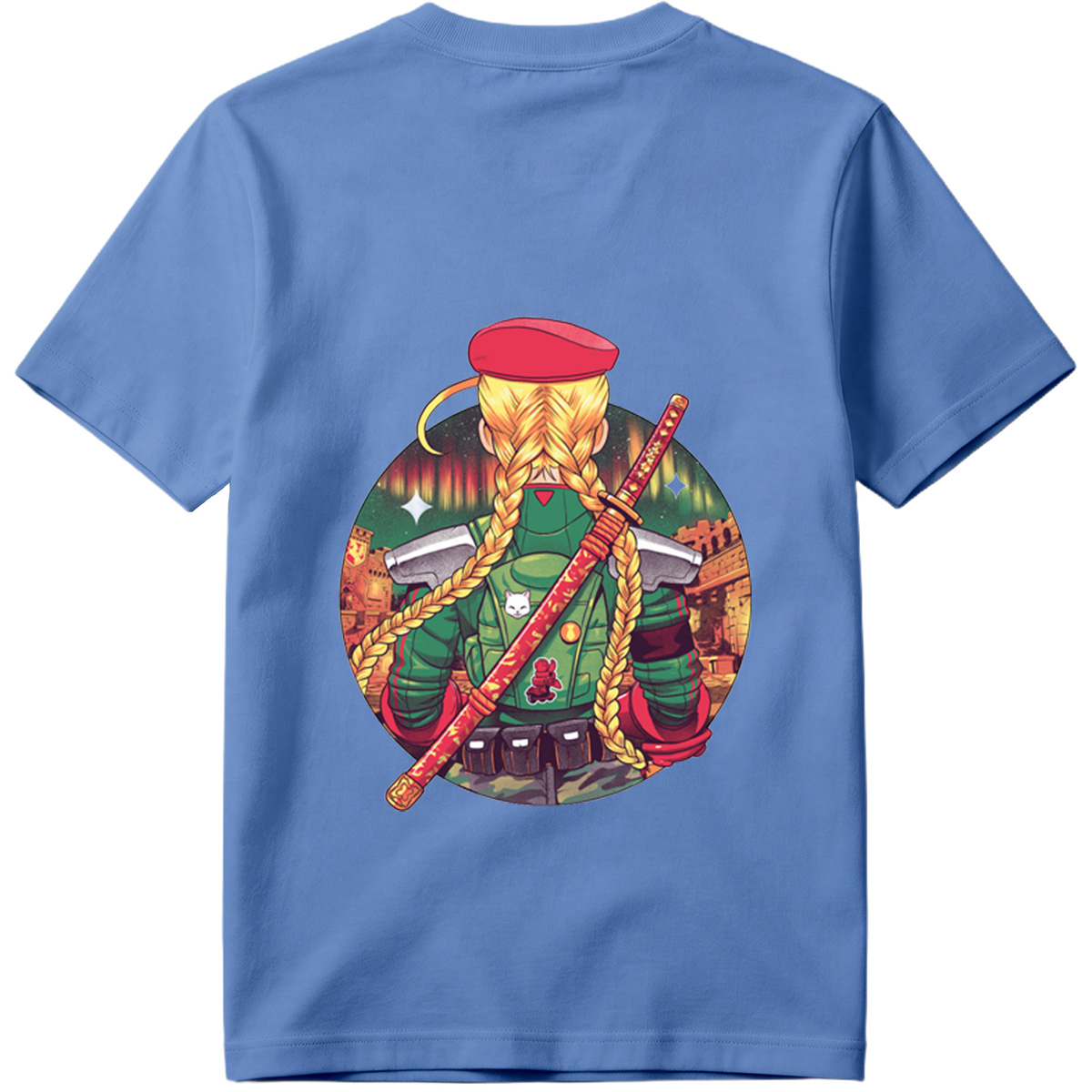 **Title:** Street Fighter - Cammy with Katana - Tee