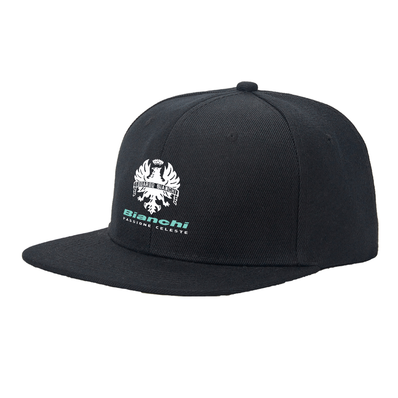 Flat Brim Baseball Cap Edoardo Bianchi Crest Logo Streetwear Underground Skate Style for Basketball Courts Skate Parks and Urban Exploration Skaters Rappers Streetwear Enthusiasts