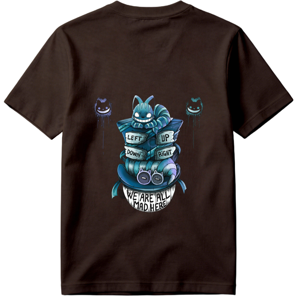 Cheshire Cat and Pokémon Fusion: We Are All Mad Here - Tee