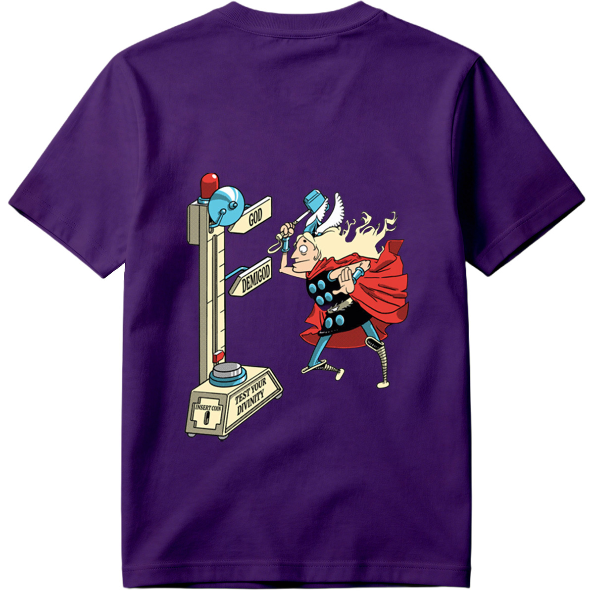 Thor Tests His Divinity - Tee