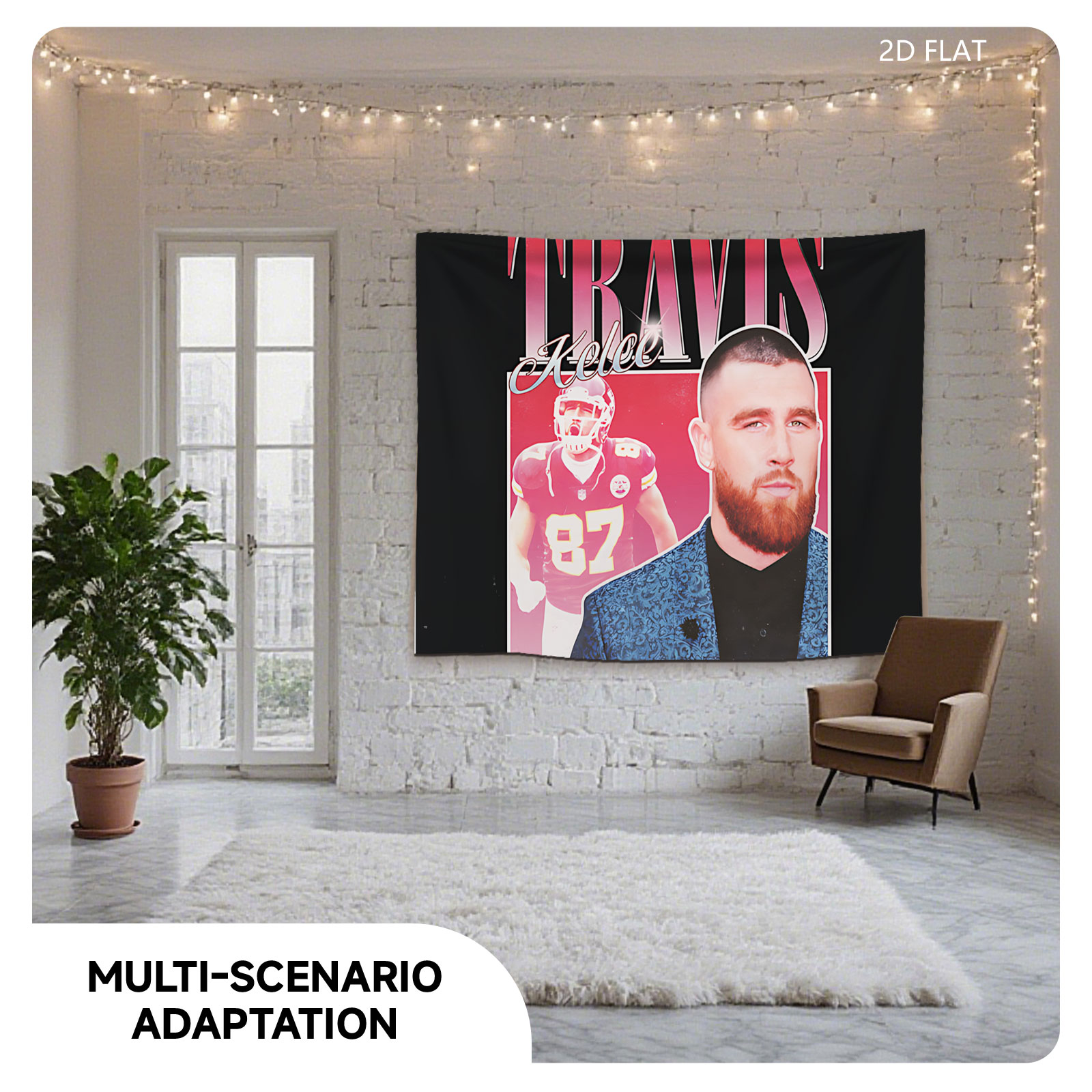 Travis Kelce: NFL Star and Celebrity Persona - Tapestry