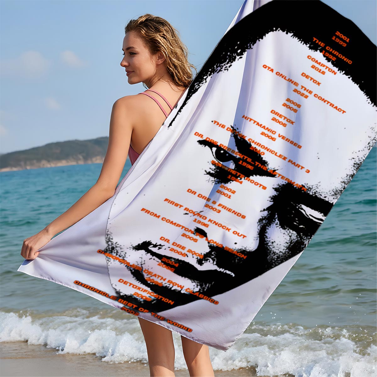 Dr. Dre: Chronological Discography Timeline 1996-2023 - Beach towels