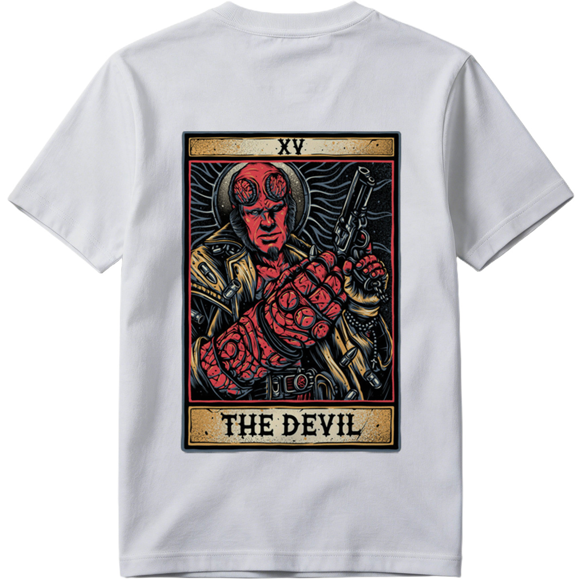 Deadpool as The Devil Tarot Card - Tee