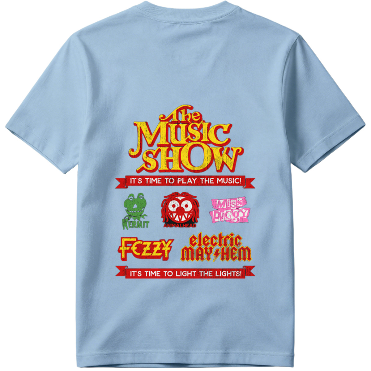 The Music Show: Kermit, Animalhead, Miss Piggy, Fozzy, Electric Mayhem - Tee