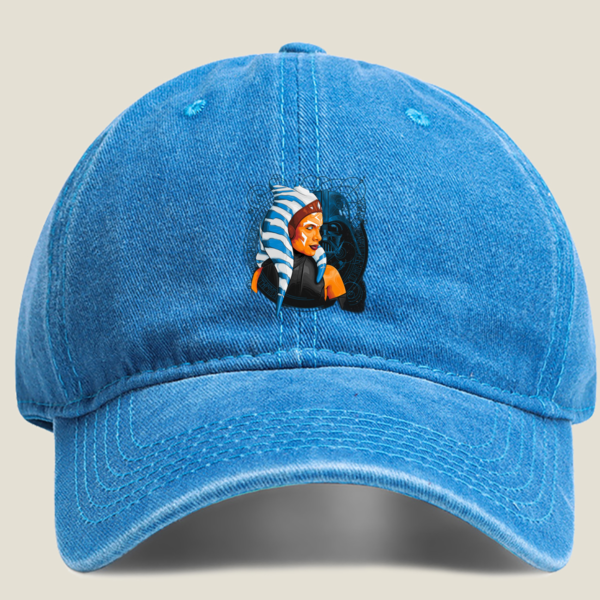Star Wars: Ahsoka Tano & Darth Vader - Washed Denim - Baseball Cap