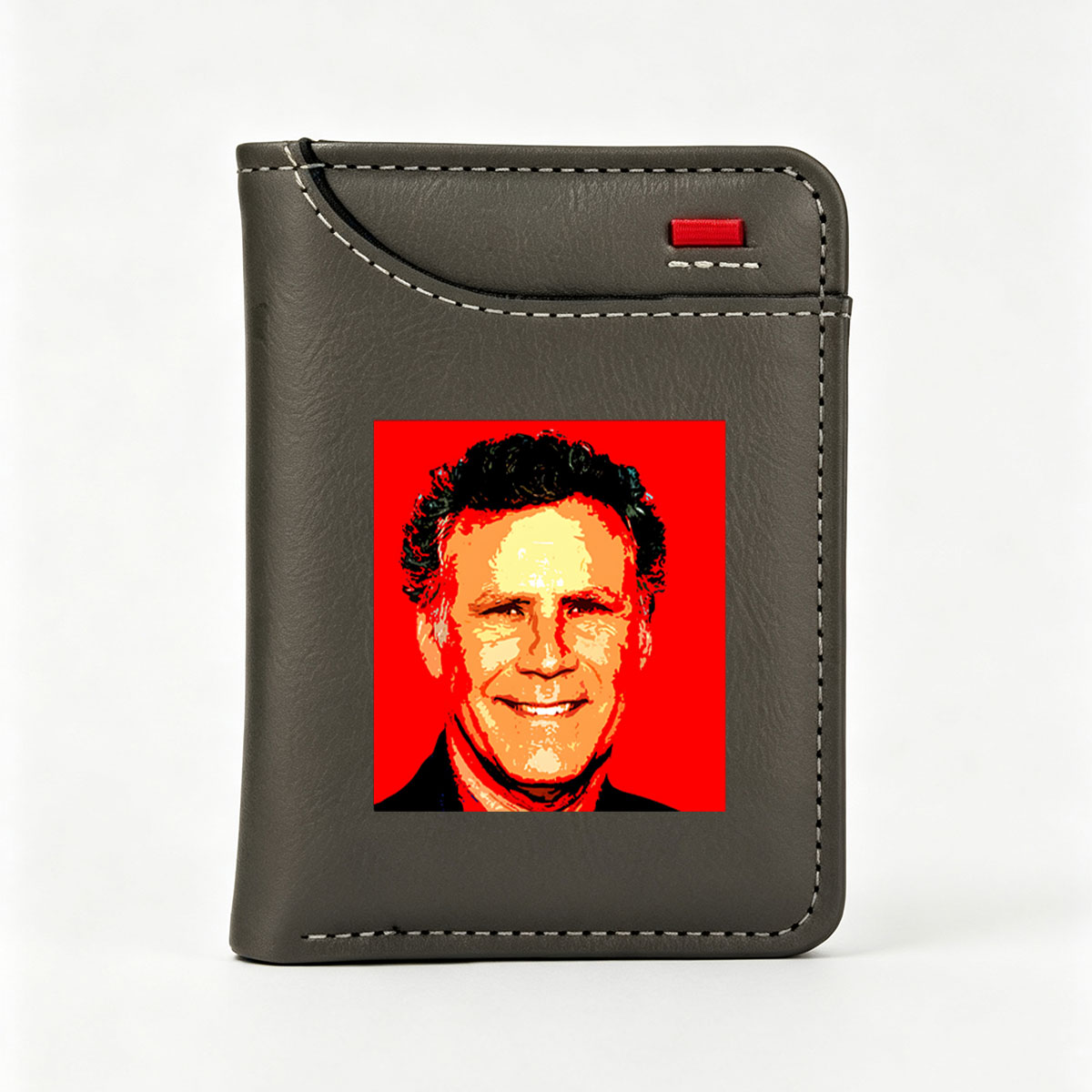 Will Ferrell Pop Art Portrait - Vertical Style Wallet