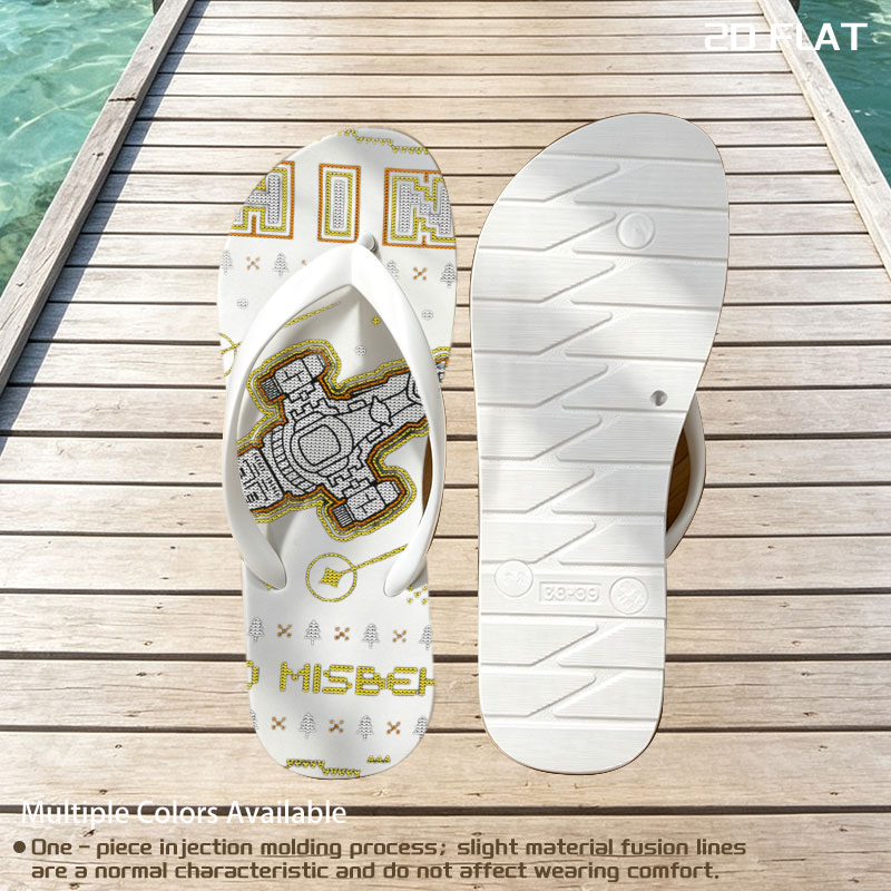 Shiny: Aim to Misbehave - X-Wing Starfighter Holiday Design -  flip-flops