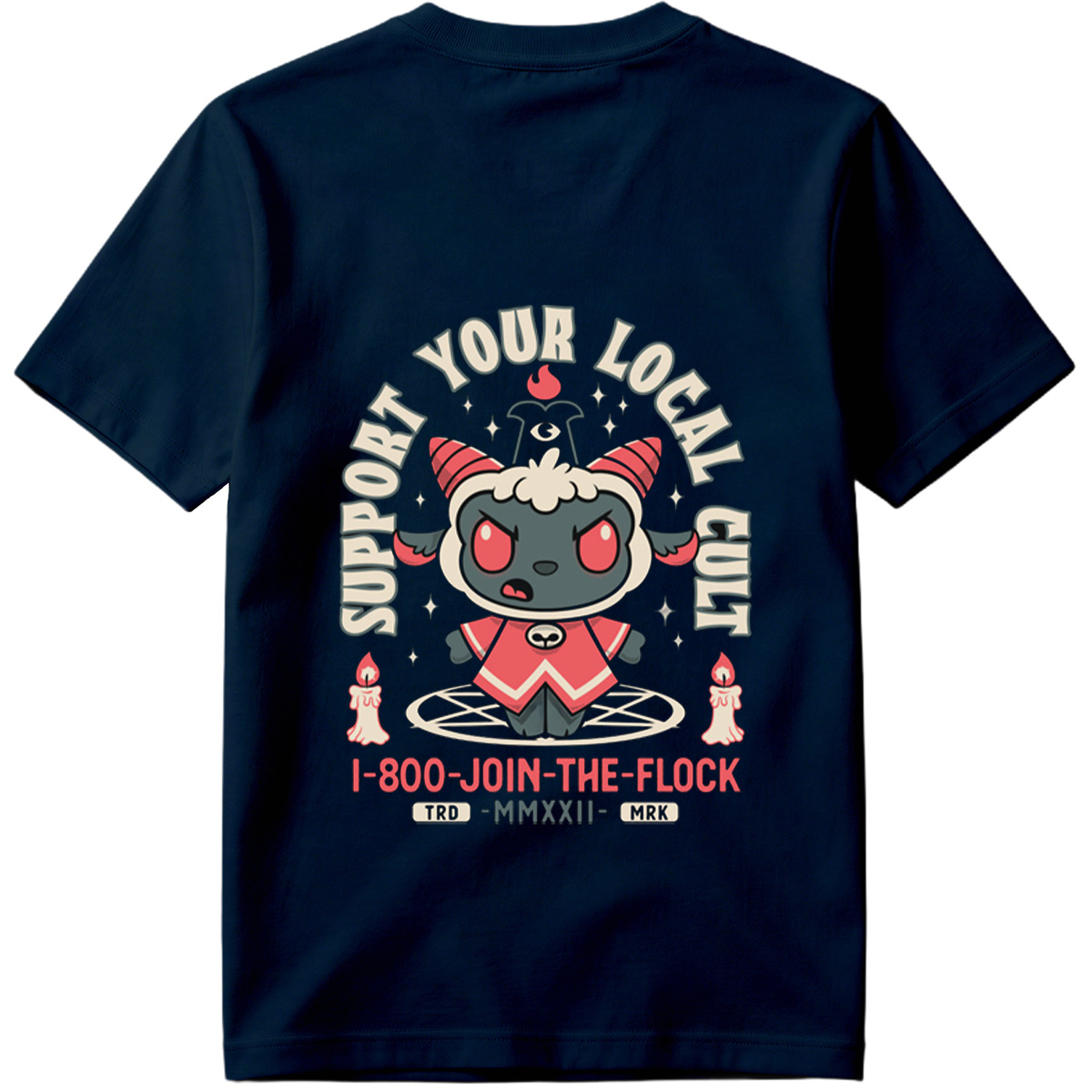 **Support Your Local Cult - I-800-JOIN-THE-FLOCK** - Tee