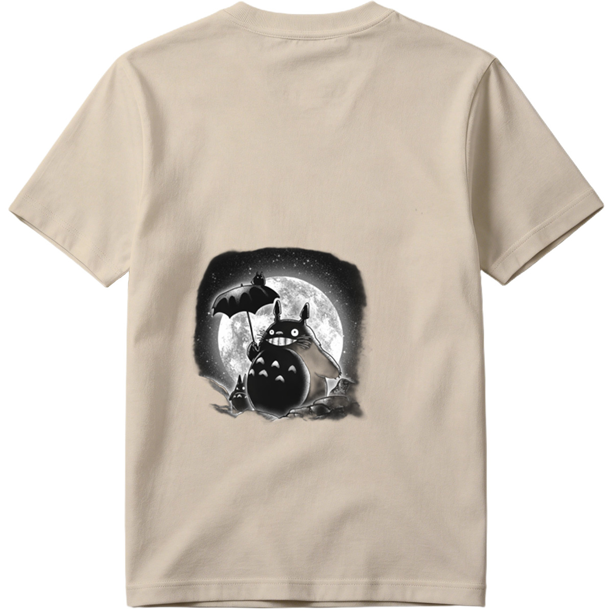 Totoro Under the Moonlight - Tee