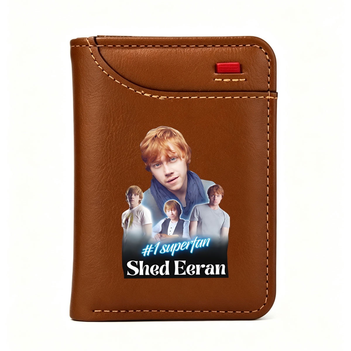 #1 Supertan Shed Eeran: Rupert Grint Fan Art - Vertical Style Wallet