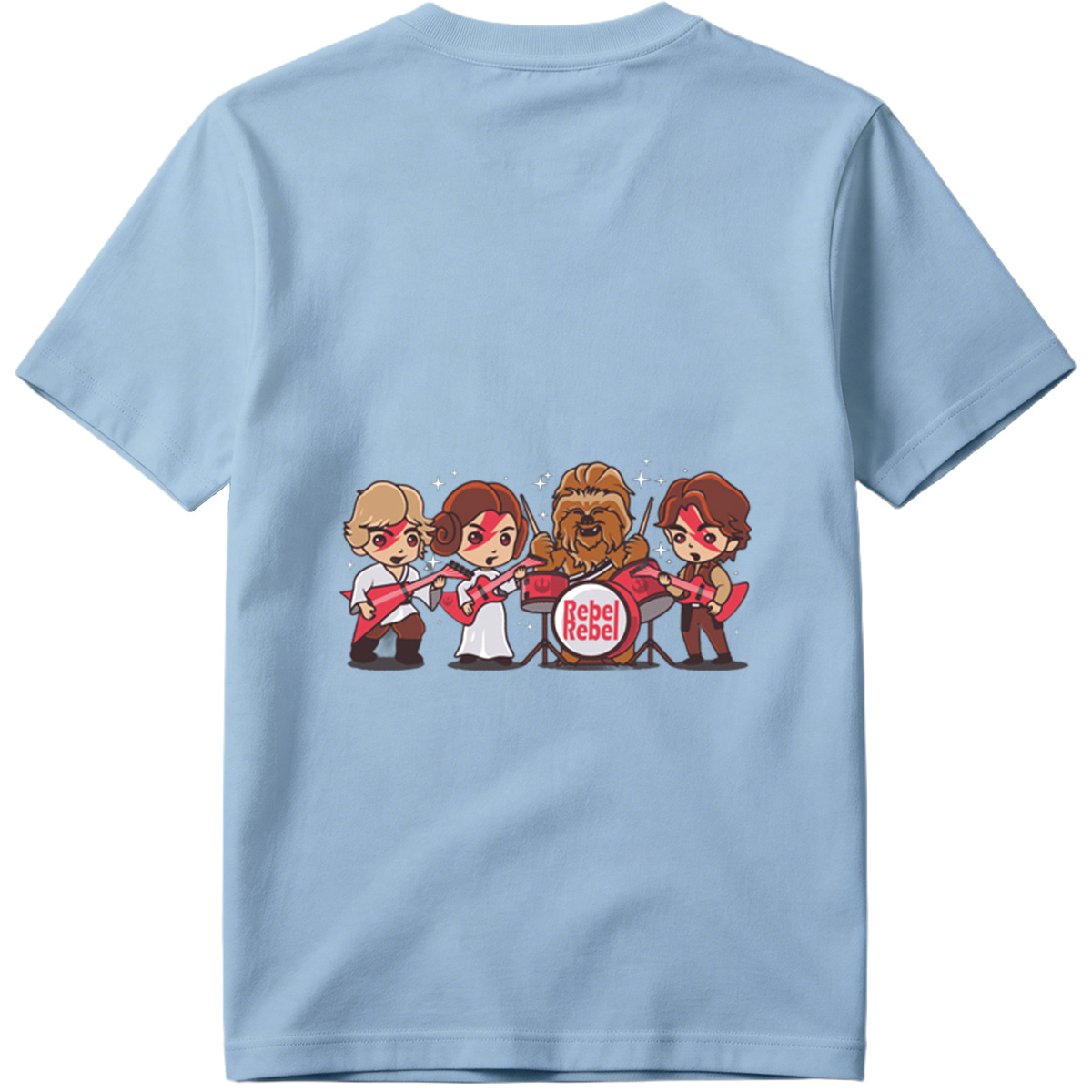 Star Wars Rebel Band: Luke, Leia, Chewbacca, and Han - Tee