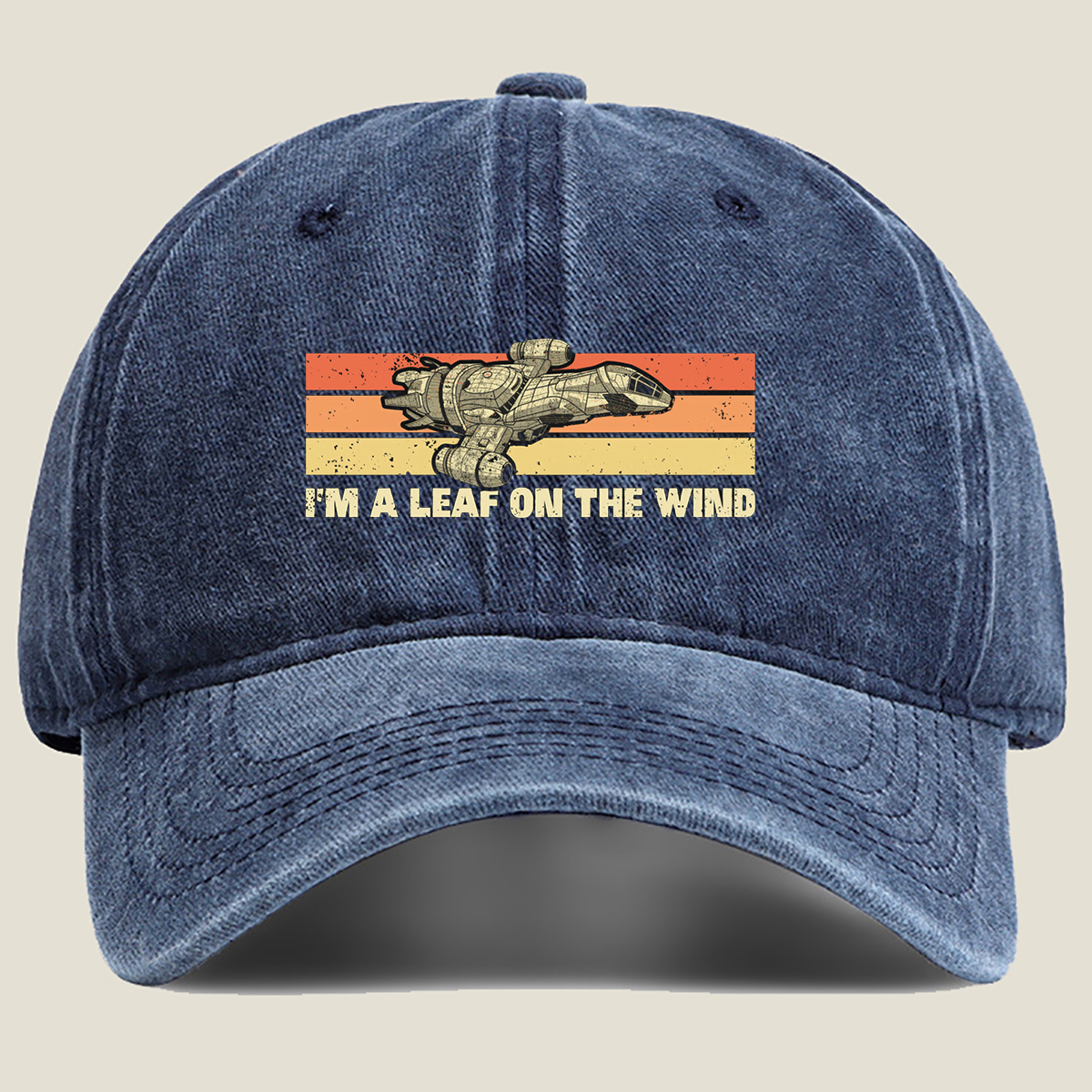 Firefly - I'm a Leaf on the Wind - Washed Denim - Baseball Cap