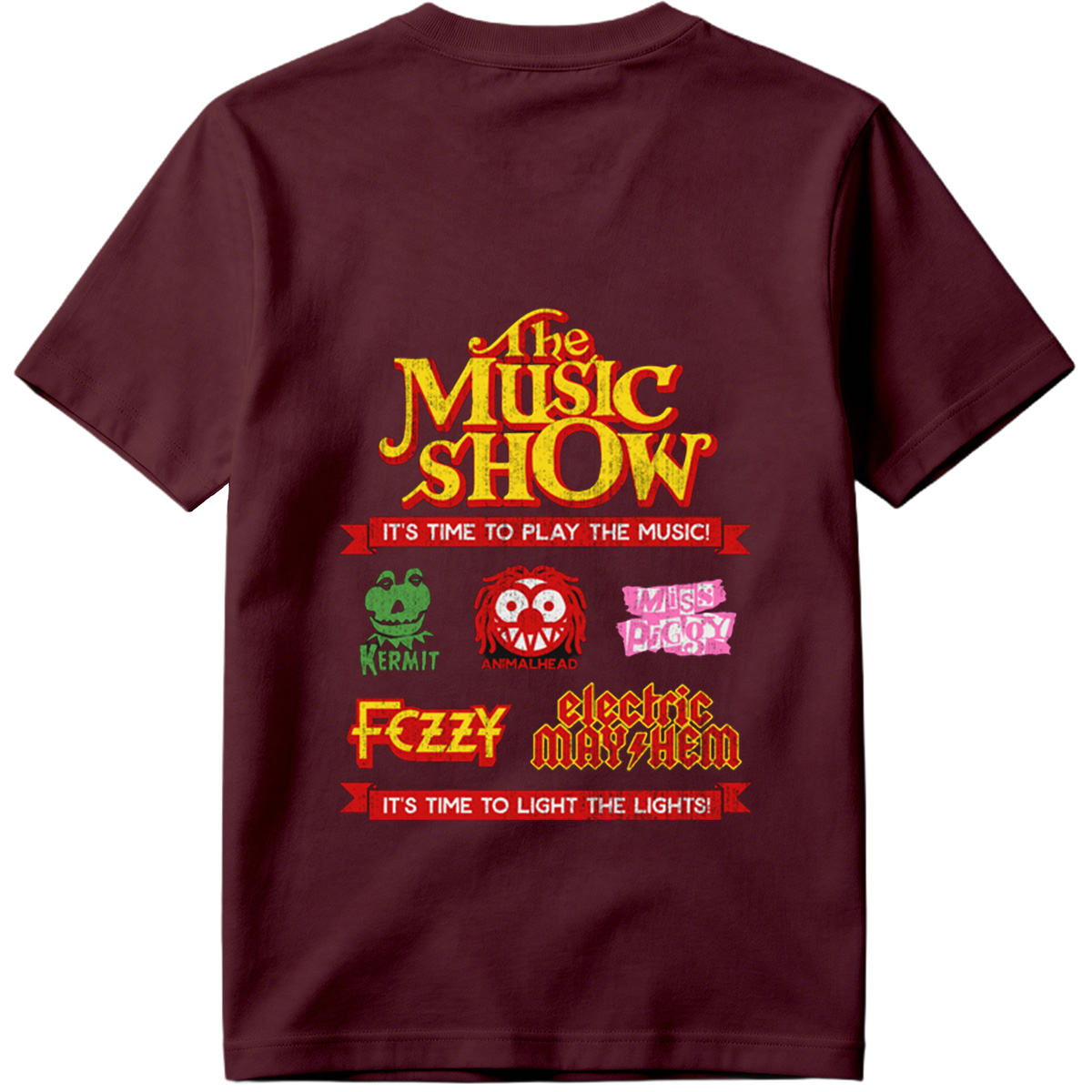 The Music Show: Kermit, Animalhead, Miss Piggy, Fozzy, Electric Mayhem - Tee