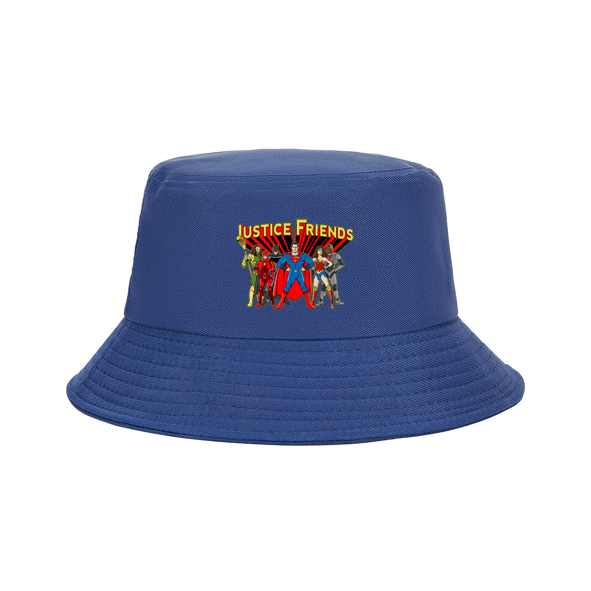 Justice League: Superman, Batman, Wonder Woman, The Flash, Aquaman, Cyborg - Fisherman's Hat