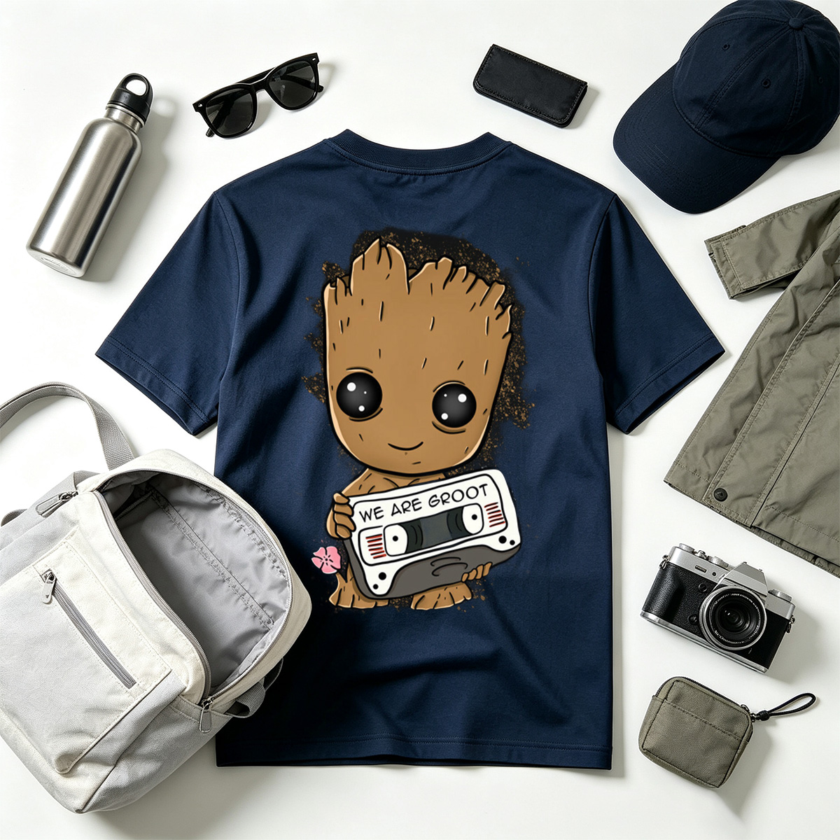 Baby Groot Holding 