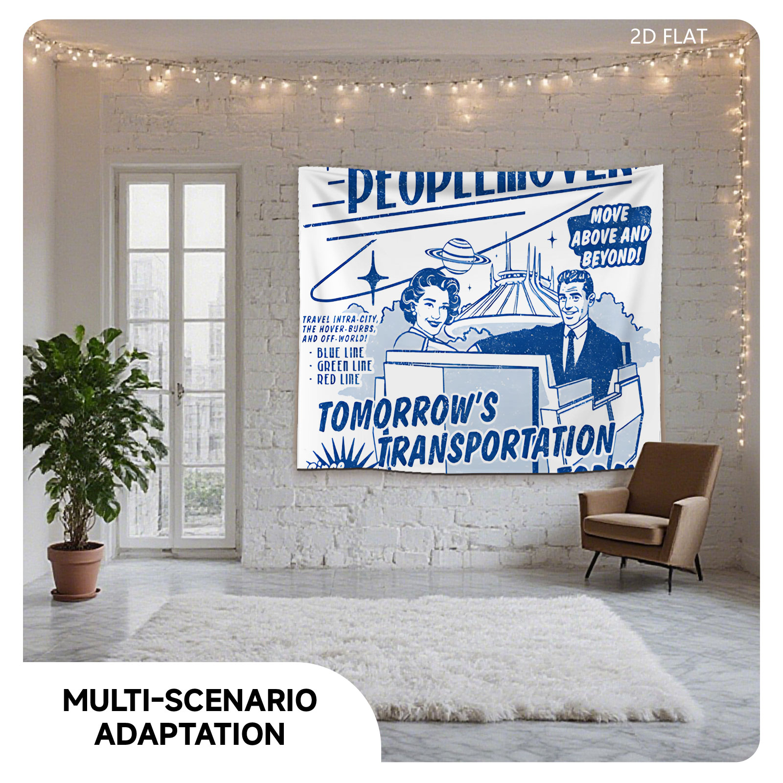 Tomorrowland Transit Authority PeopleMover: Magnetic Magic with Linear Induction Motors - Tapestry